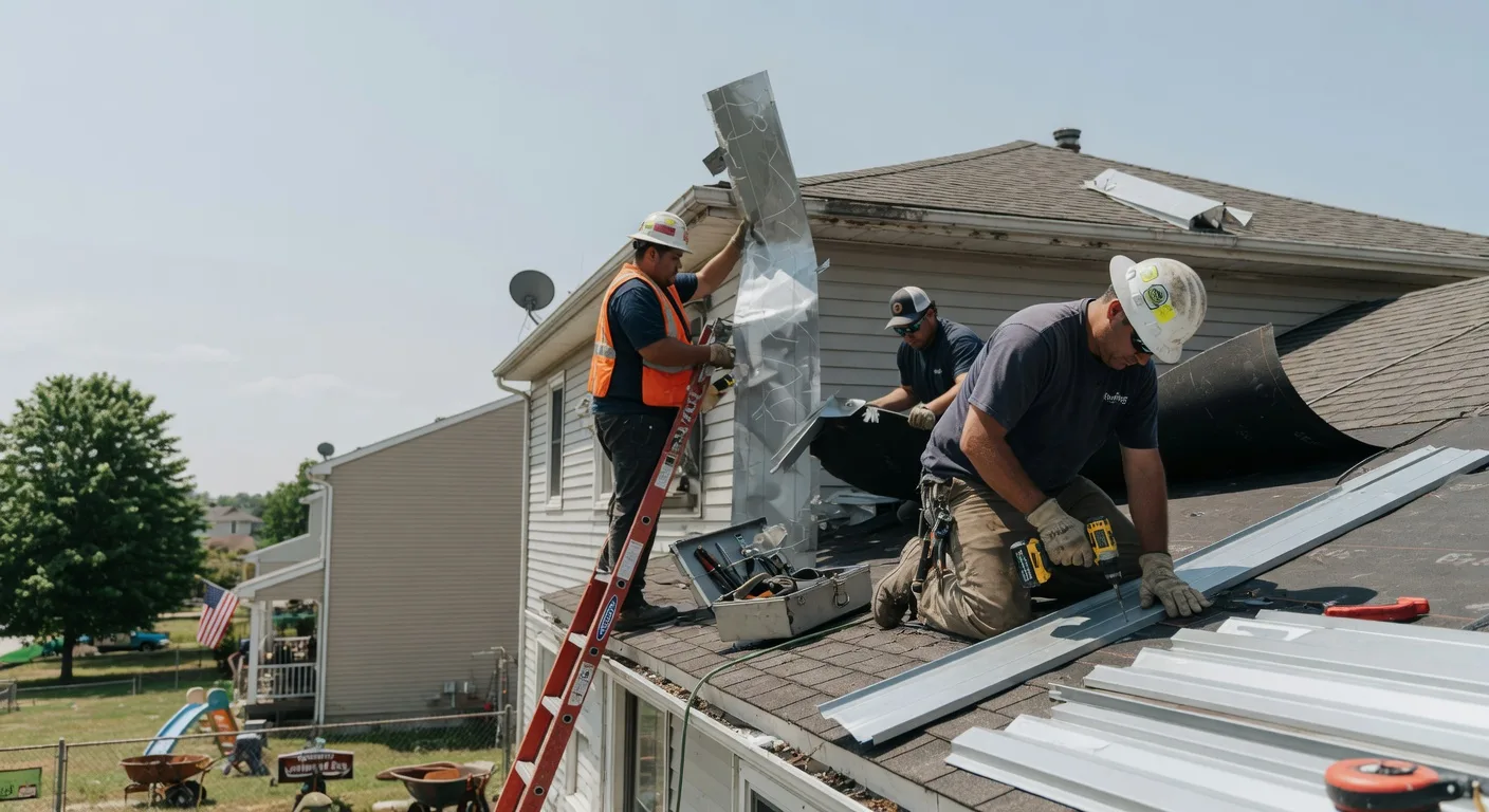 Metal Roof Repair in Charlotteville, NY